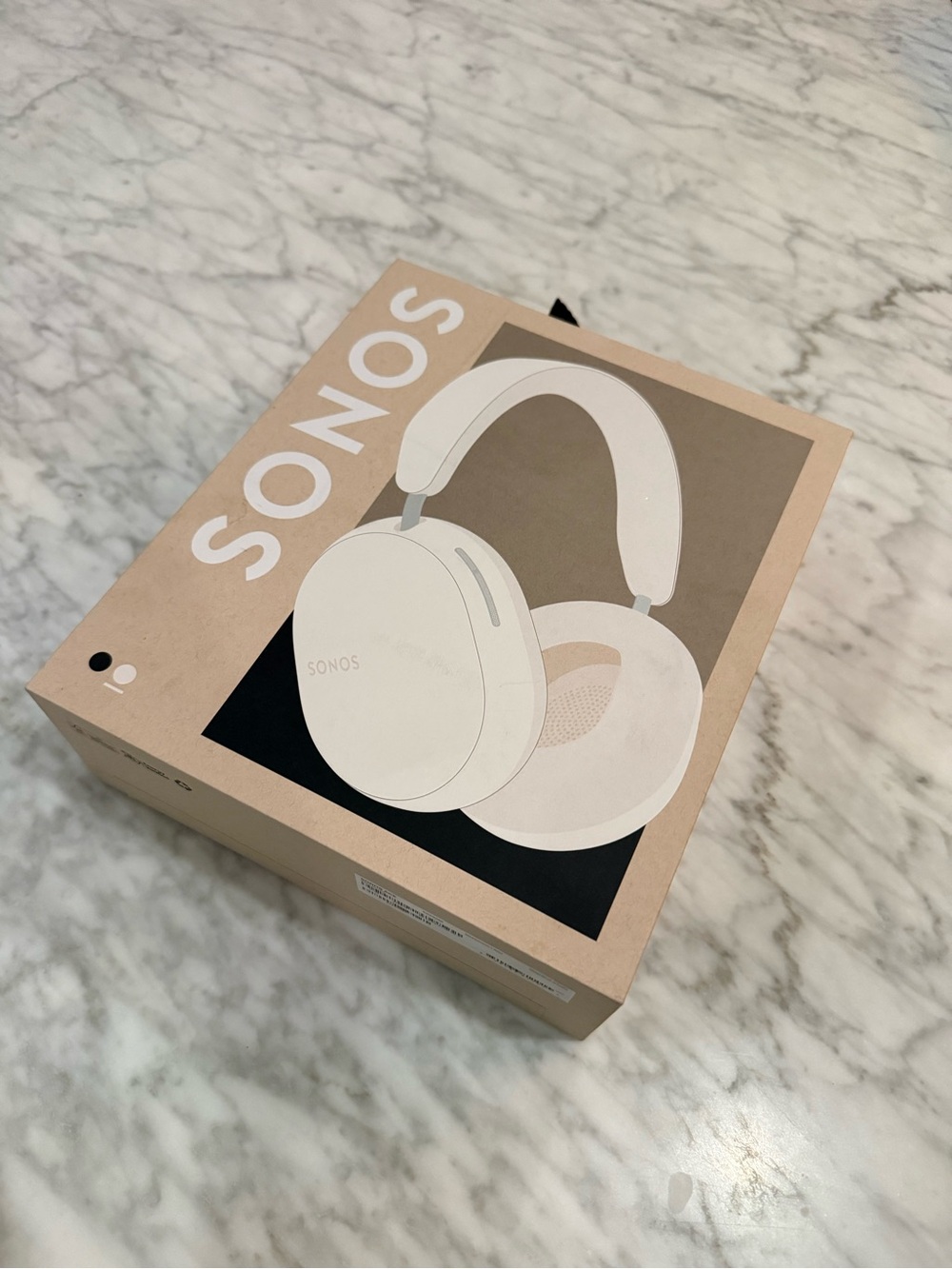 NWT Sonos Ace White Over-Ear Headphones with Soft Cushions